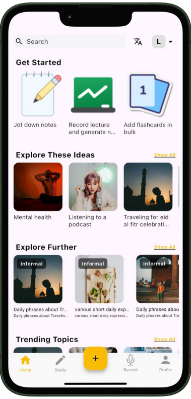 Leyra App Preview